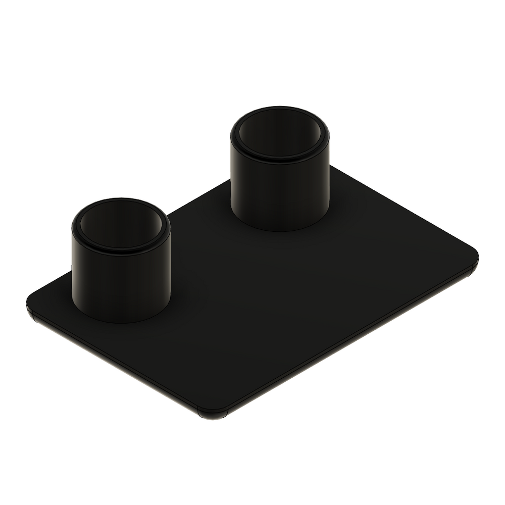 60-070-1 MODULAR SOLUTIONS POLYAMIDE PART<br>END CAP 45MM X 32MM BLACK